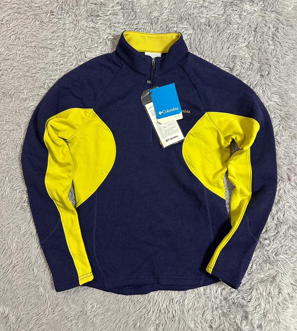 컬럼비아 여성 반집업 기모긴팔 S 새상품