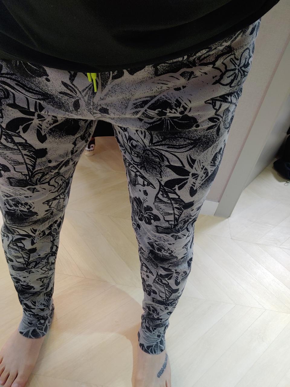 ZUMA 플라워  스포츠 트레이닝 조거팬츠 L