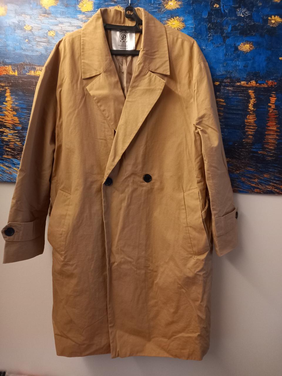 남성트렌치코트자켓 100사이즈10만원대 구입후 실착 3회 상태 양호함