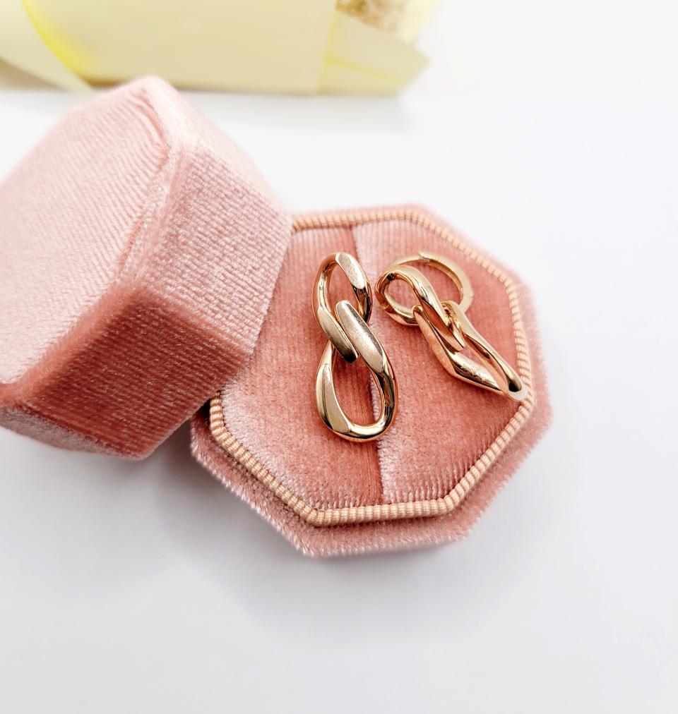 18k 귀걸이 체인귀걸이