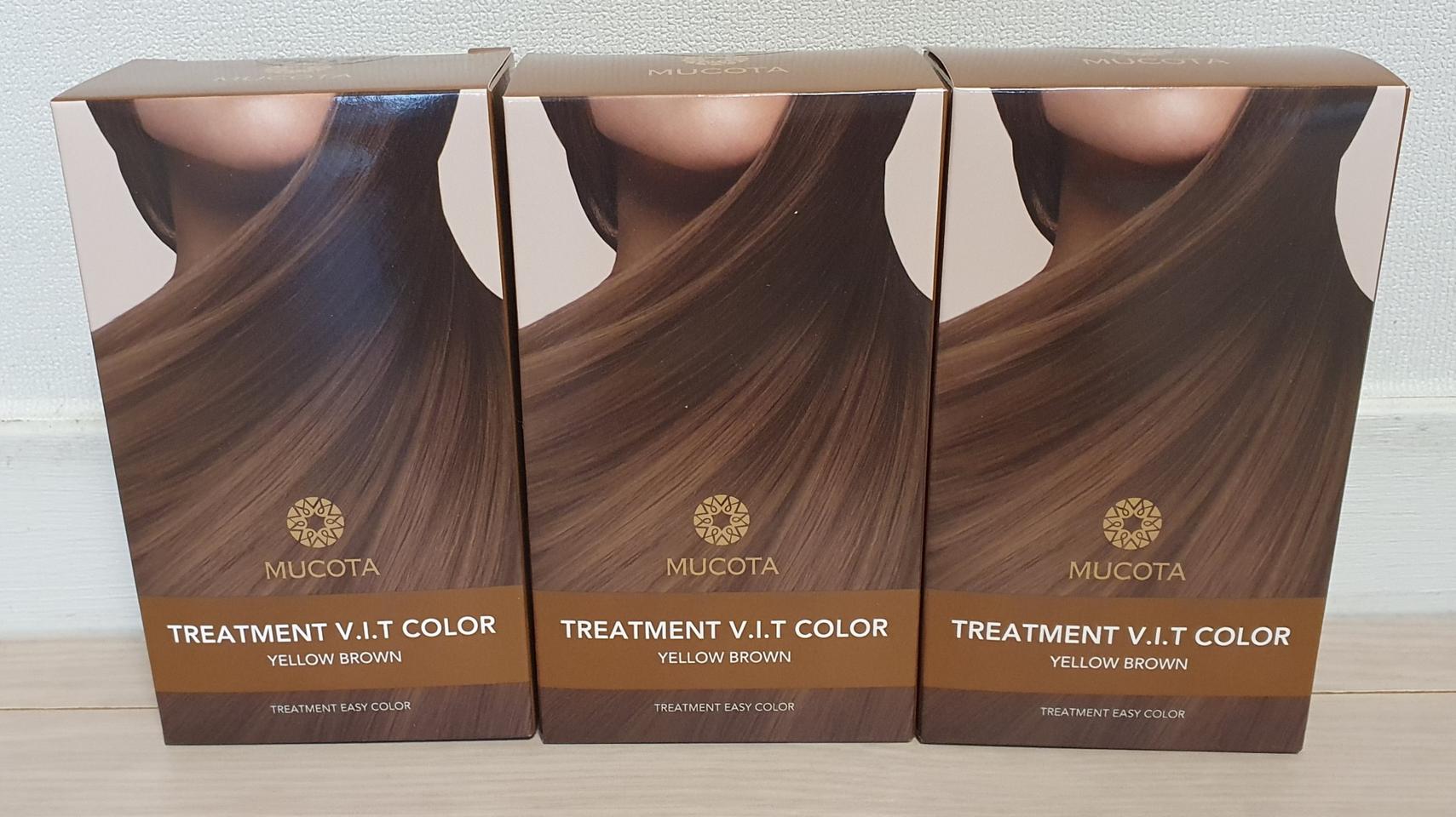 무코타 트리트먼트 염색제