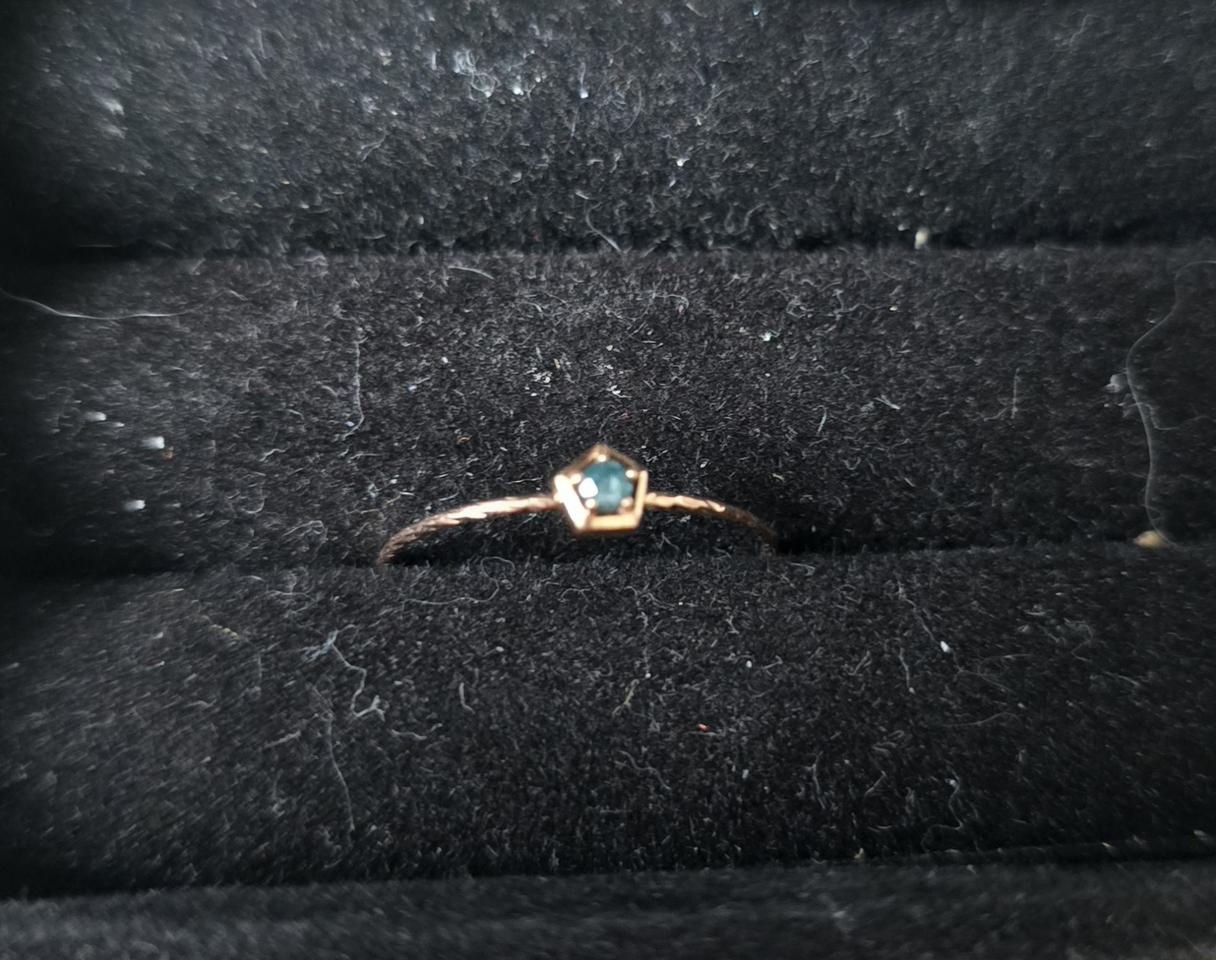 14k 청다이아 반지 급 처분