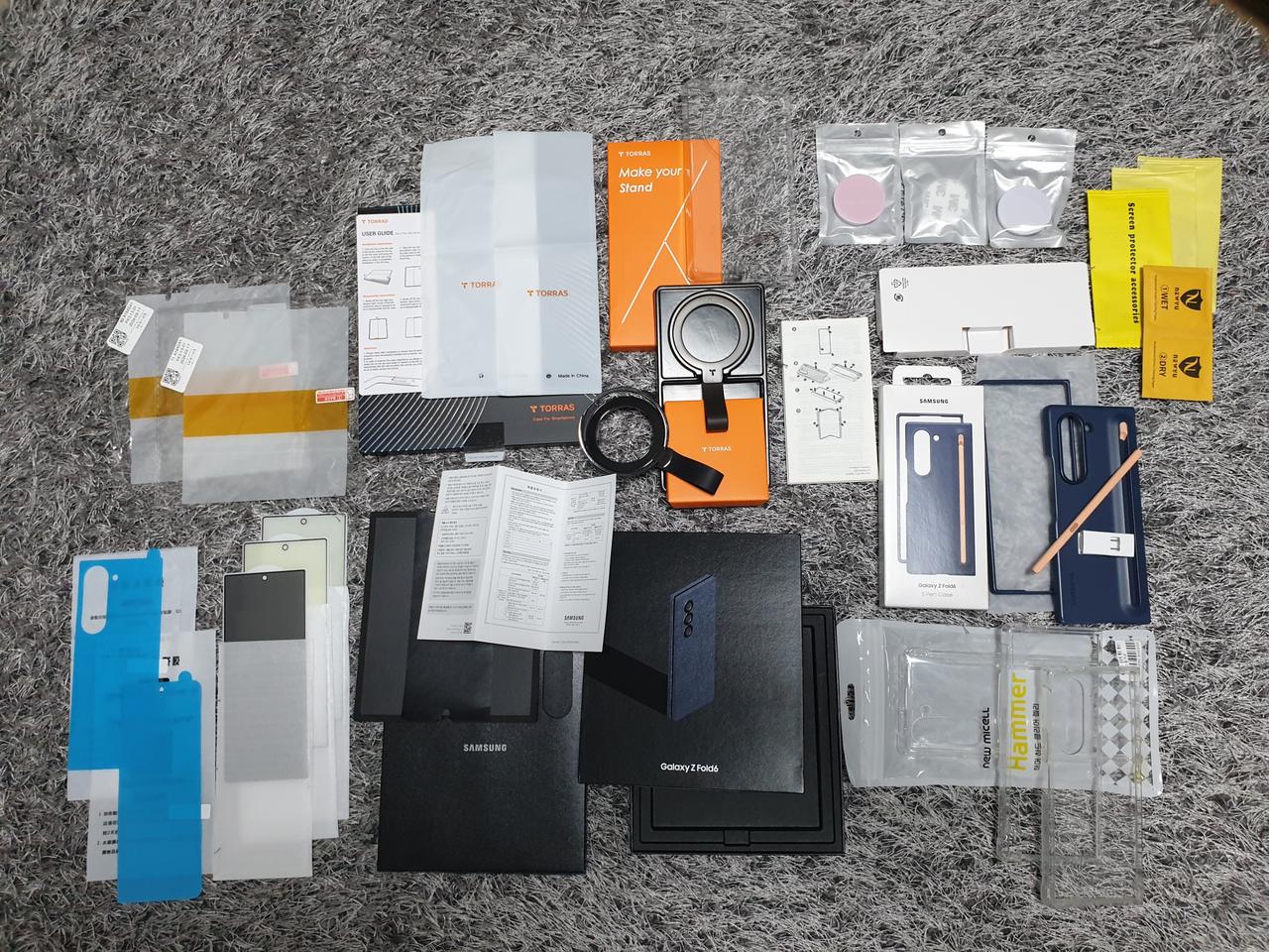 초A급)삼성갤럭시 폴드6 512GB(네이비)