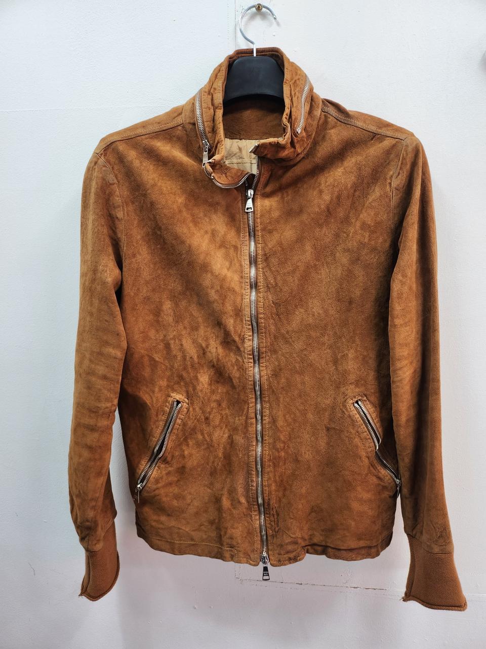 조르지오 브라토 스웨이드 자켓 50사이즈 가죽자켓