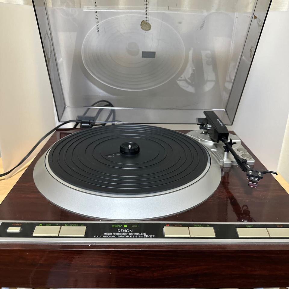Denon DP-37F 턴테이블 카트리지 레코드 바늘이있는 DL-65