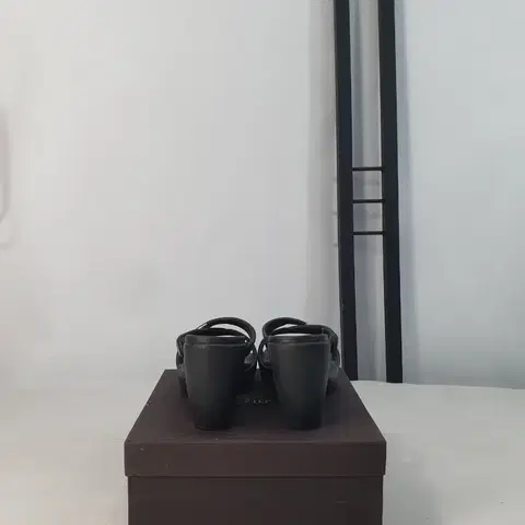 크록스 샌들 웨지힐 블랙 w7 3