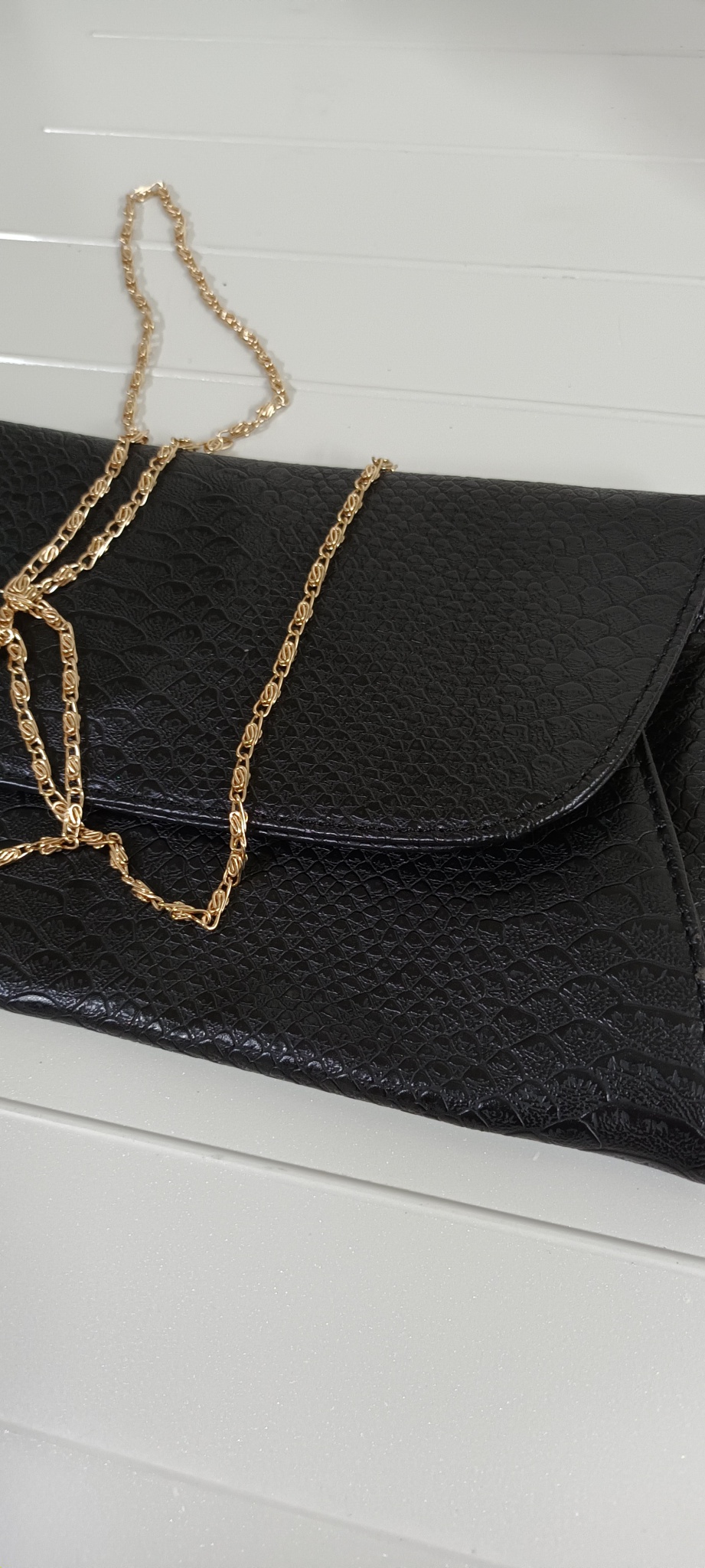 뱀부가죽크로스백