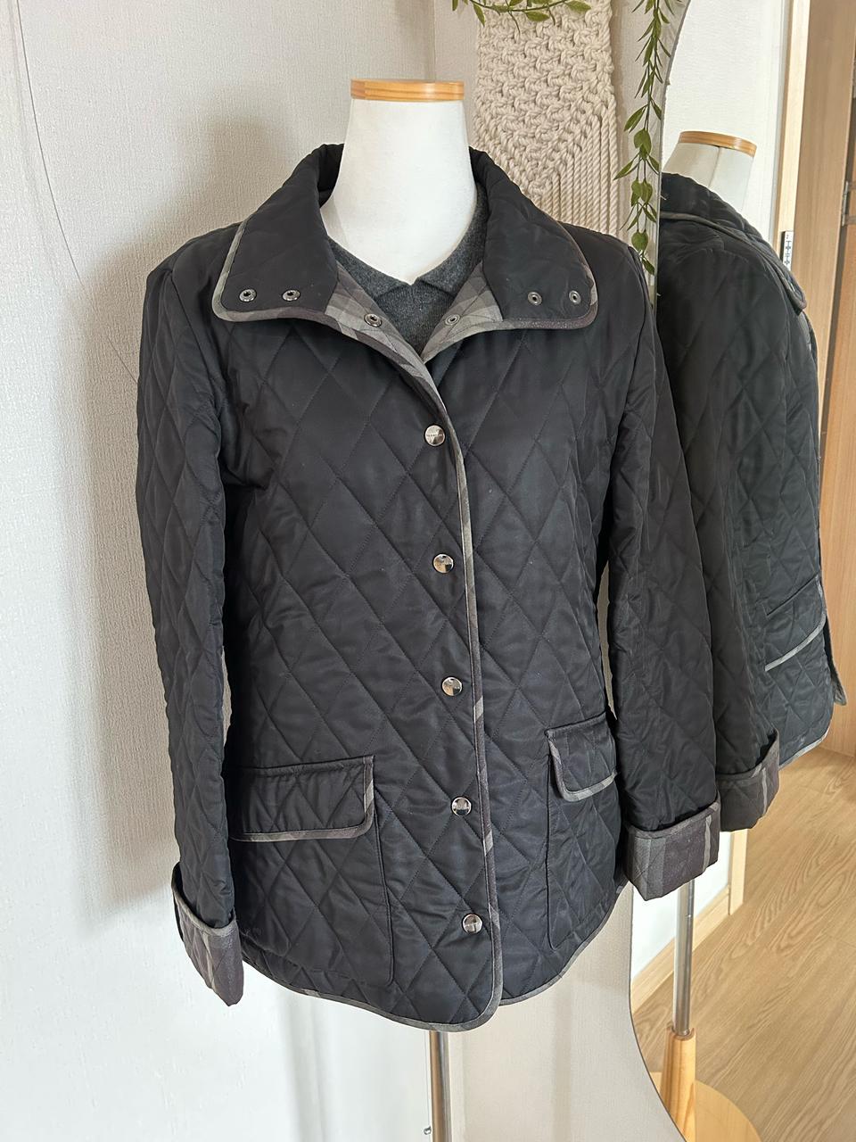 버버리 정품 퀼팅 자켓