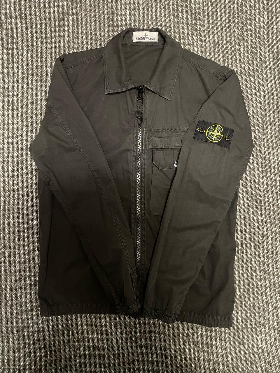 (정품)스톤아일랜드 올드이펙트 오버셔츠 s 20fw
