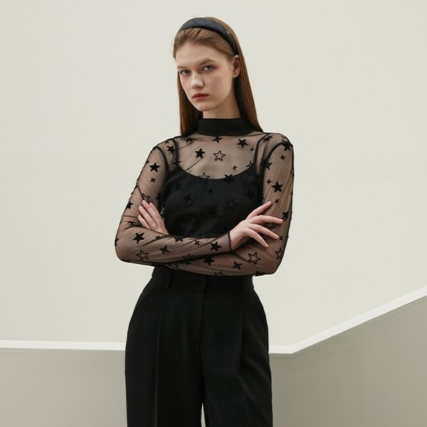 에고이스트 별리본 블라우스