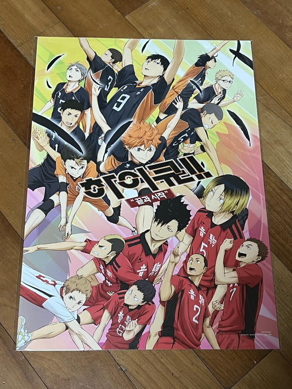 하이큐 끝과시작 포스터