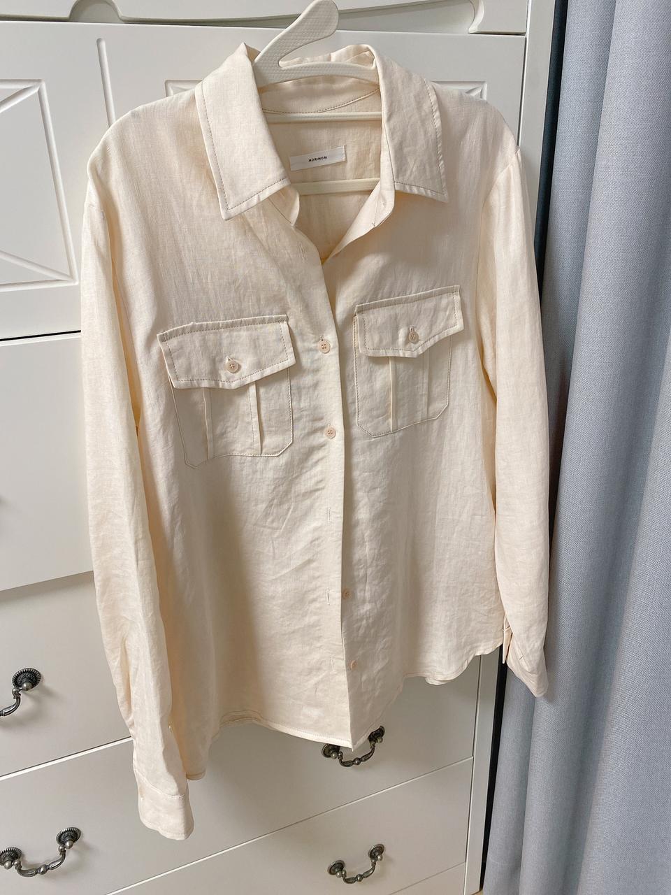 린넨 남방 셔츠