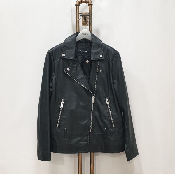 (JJ25551)마크뉴욕 여성 라이더 가죽자켓 S