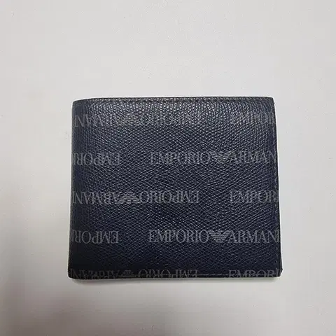 엠포리오 아르마니 징품 로고 반지갑