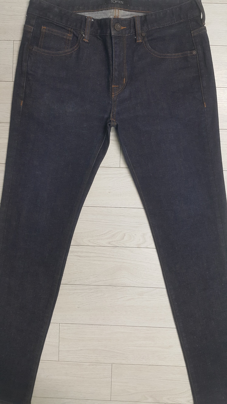 탑텐 스판청바지 32인치 140번 거의새바지