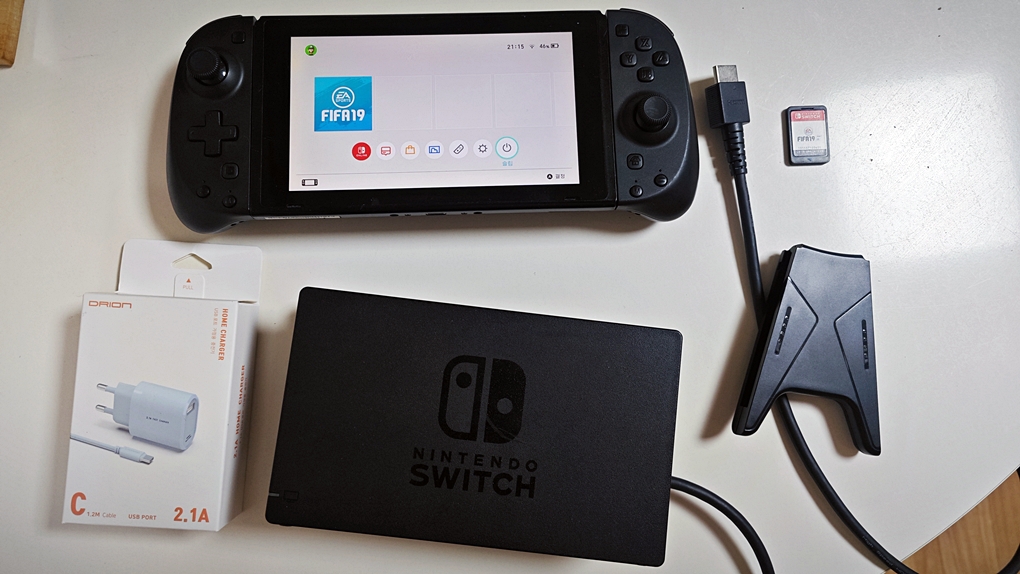 [ㅋㅍ가능] 닌텐도스위치 구형 + FIFA19 게임 칩 셋