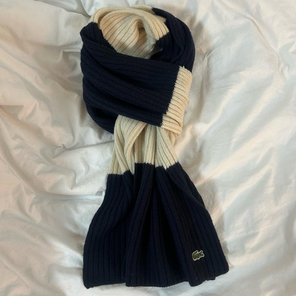 (국내 없는 제품) 라코스테 니트 머플러