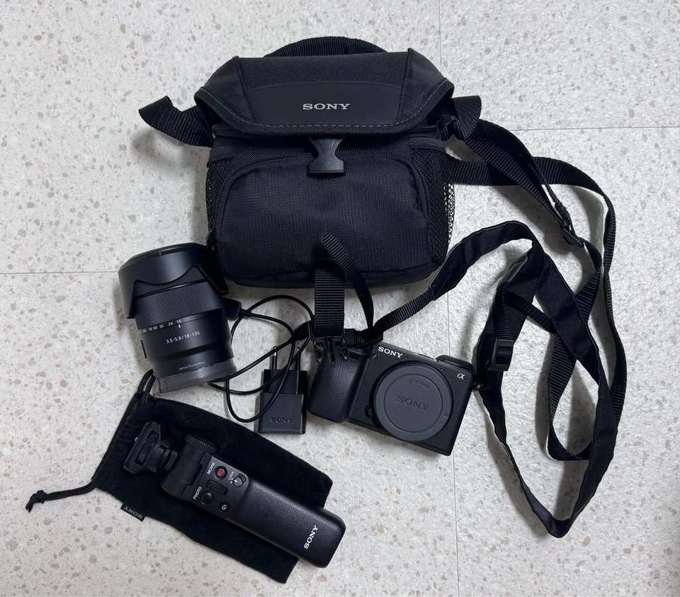 소니 a6400 미러리스 카메라 세트 (쿠팡)