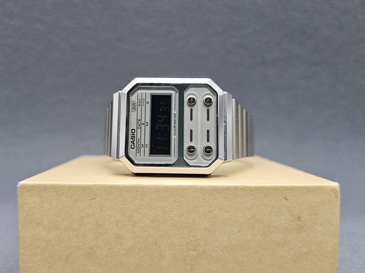 카시오 레트로 시계 사각