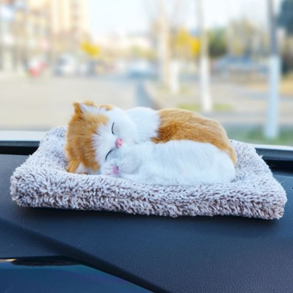 새 고양이 먼치킨 차량용 대형 동물 제습 인형 활성탄 탈취 공기 청정