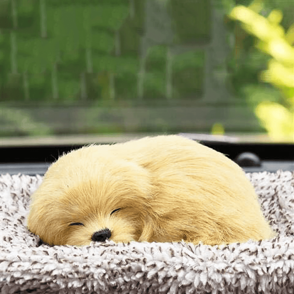 새 리트리버 차량용 대형 강아지 제습 인형 활성탄 탈취 공기 청정 건강 