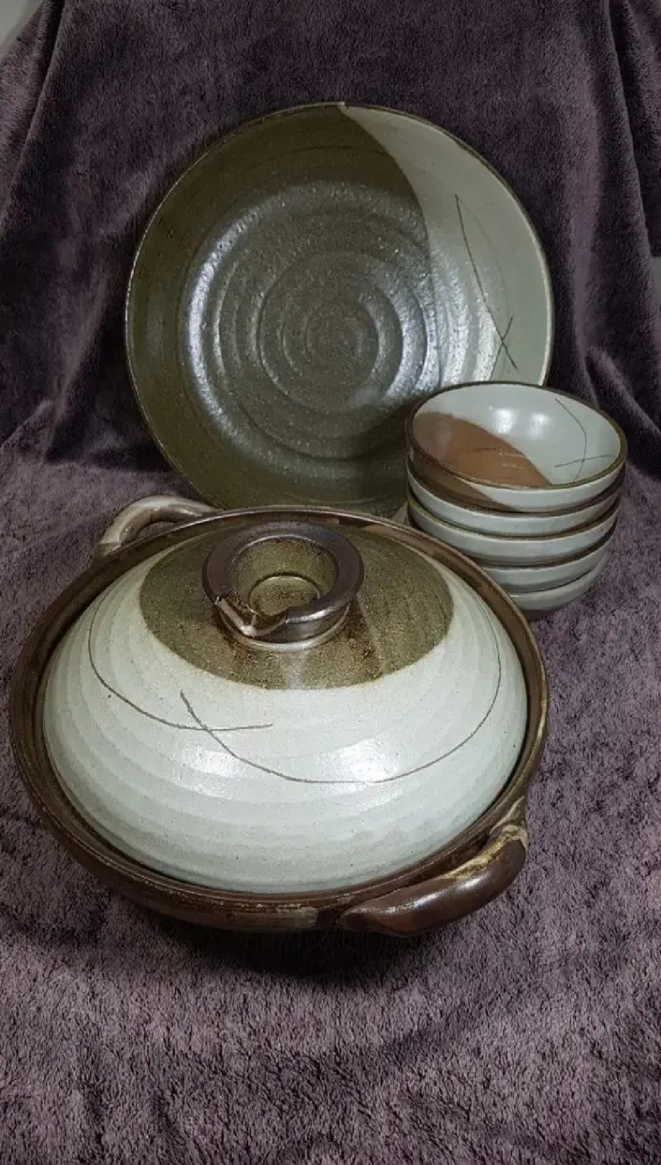 일본에서 온 뚝배기 9호27.5cm셋트