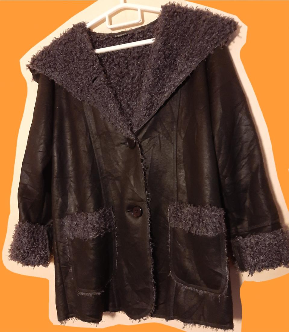 일본브랜드 여성 인조무스탕 라이트 자켓