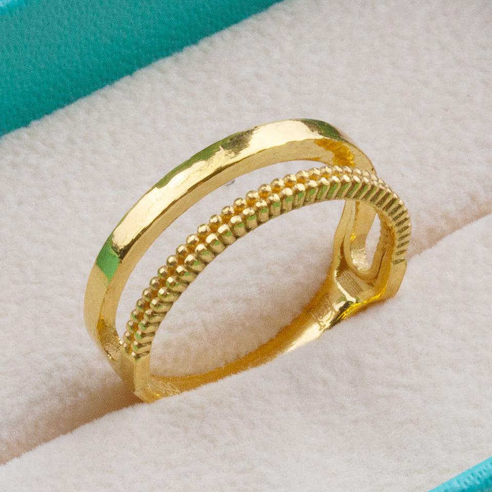 24k 순금 금반지 두줄반지  한돈