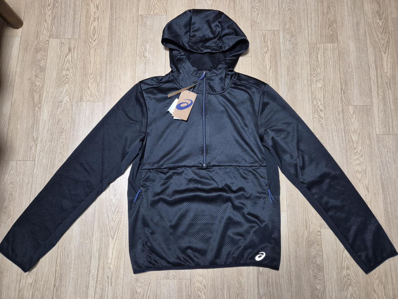 [팝니다] 아식스 Asics - 러닝용 하프집업 후디 (새제품)