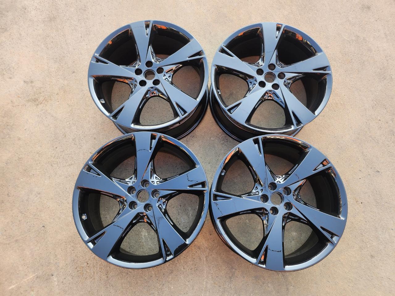 제네시스 GV80 22인치 블랙휠 순정휠 중고휠 팝니다