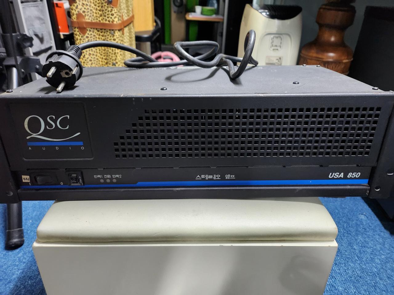 pa.파워앰프QSC.USA850K.