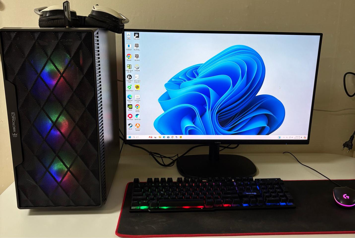 게이밍 PC 세트팝니다 i3-12100f rtx3050