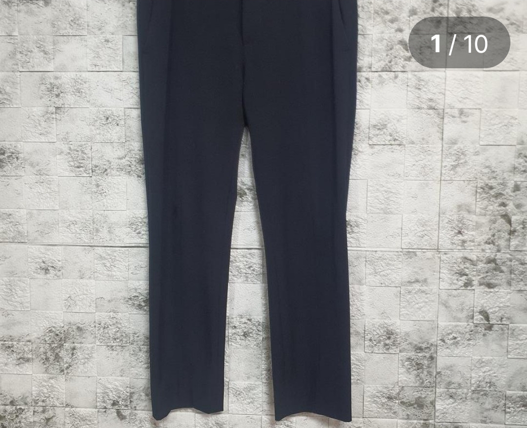 시스템옴므 허리밴딩 스판슬랙스86