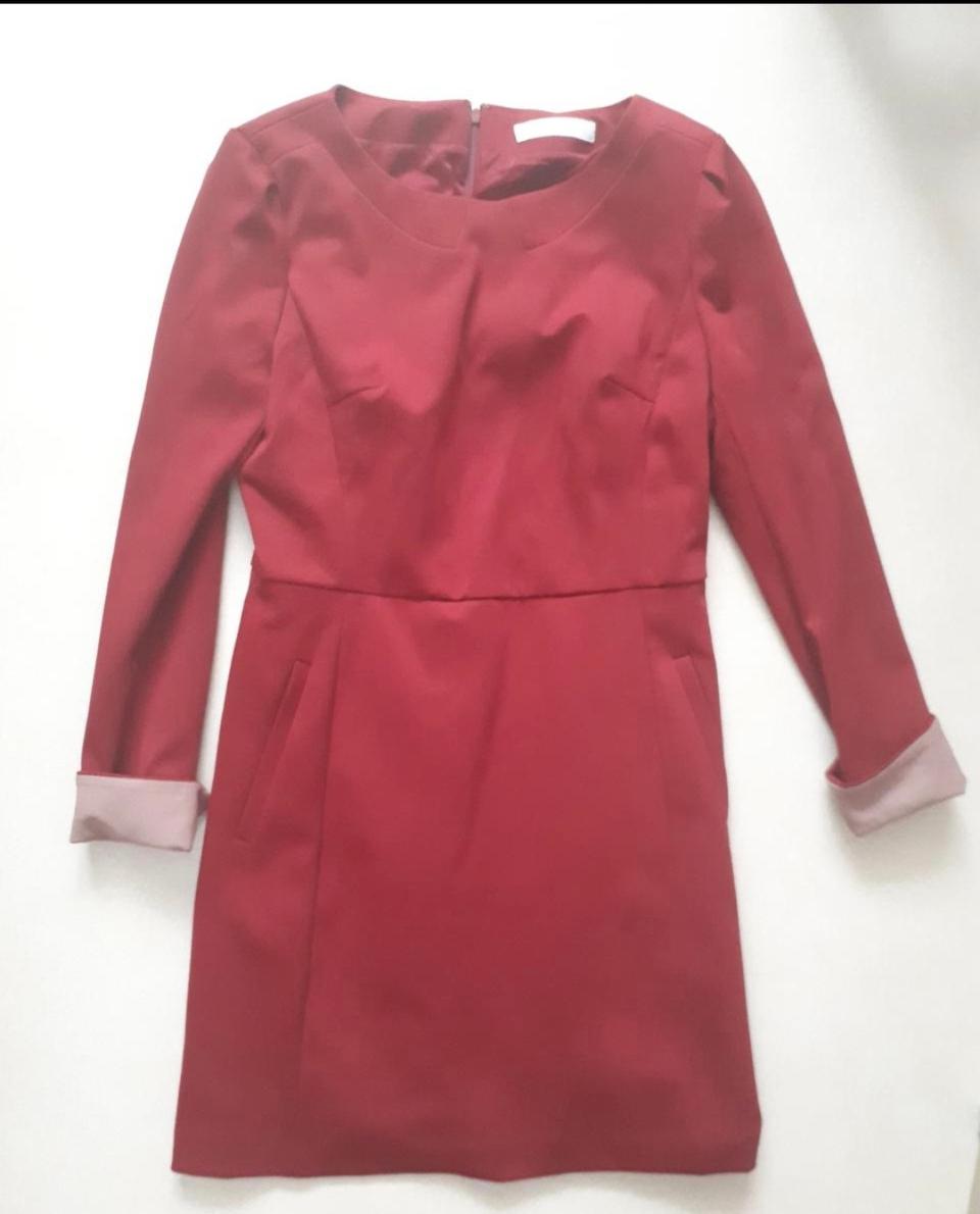 리스트(LIST)와인색 원피스