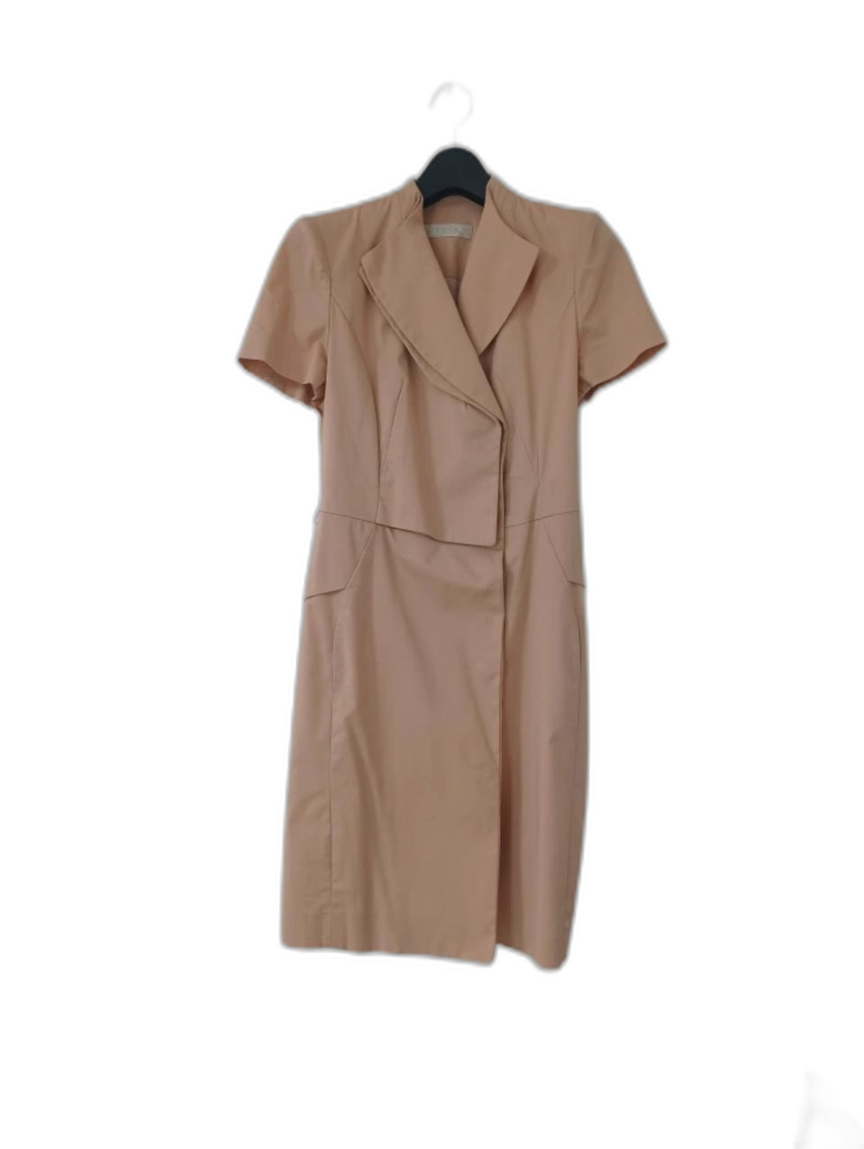 린 트렌치형 원피스