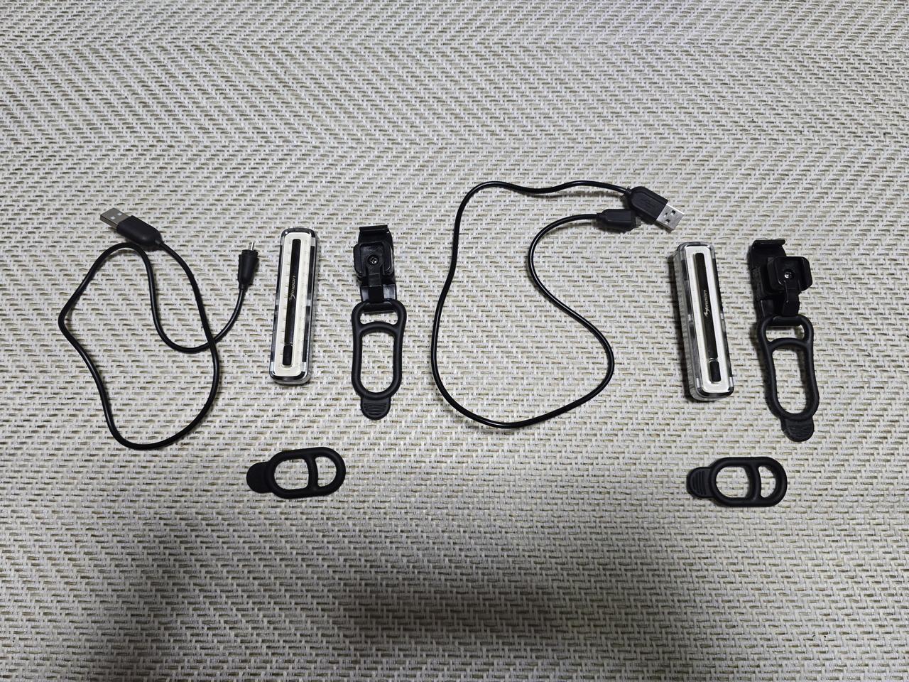 문라이트 네뷸라 카멜레온 2개(자전거 안전등)