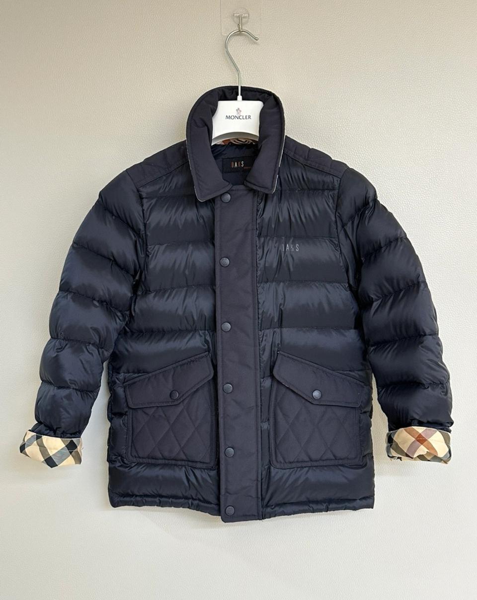 [DAKS] 닥스 남아용 구스 다운 패딩 (12-13Y)_네이비