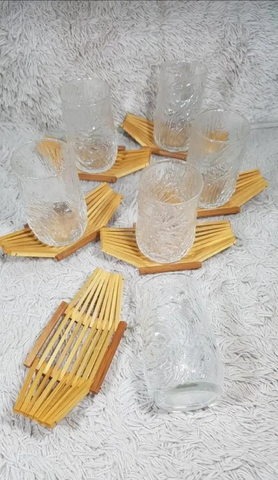 일본에서 온 맥주잔6개 셋트