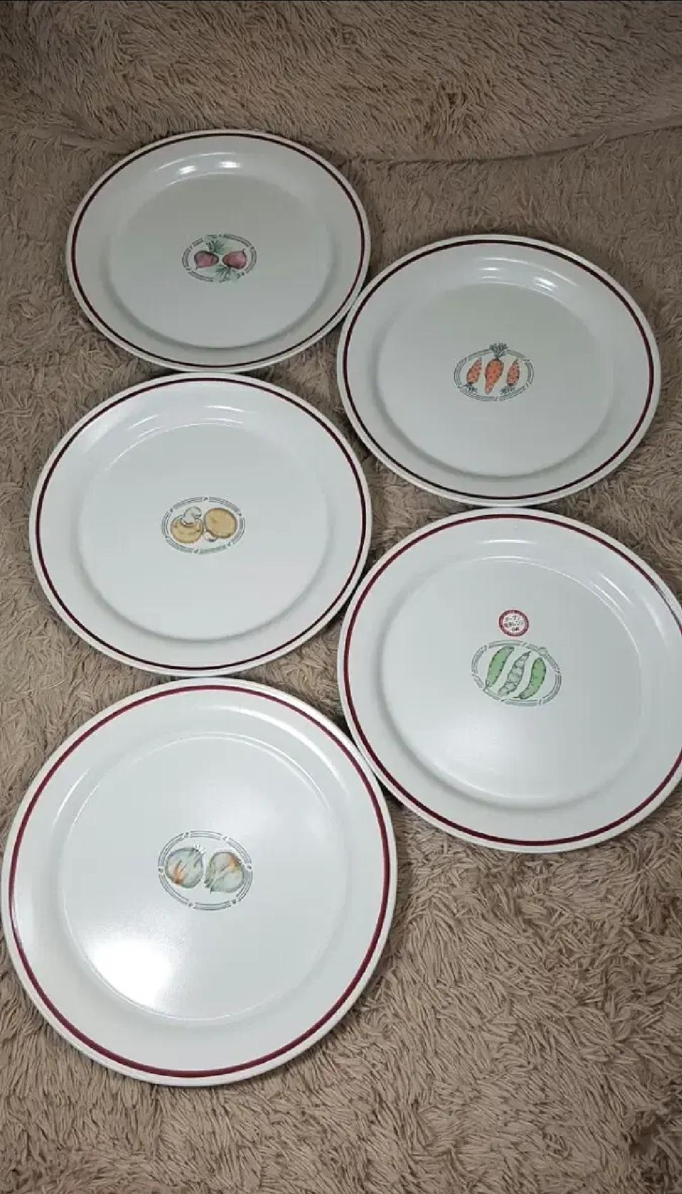 일본NARUMI 23cm 요리접시5개