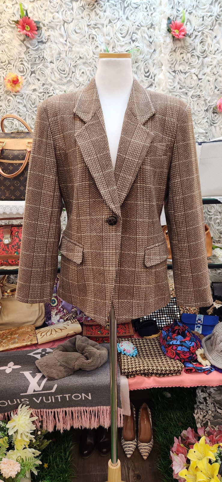 모 혼방 이쁜 자켓 (55 66)