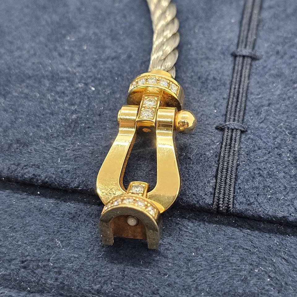 프레드 포스텐 라지 하프다이아 (옐로우골드)