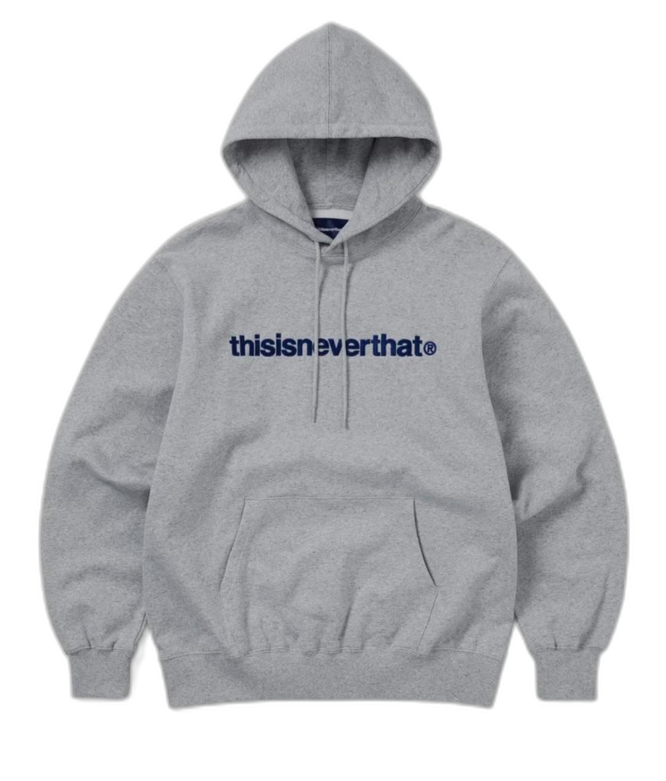 디스이즈네버댓 후드 후드티 그레이 기모M