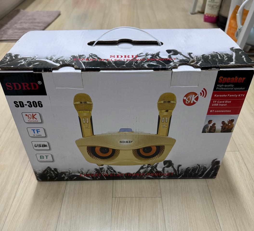 부엉이 스피커 블루투스 KTV블랙