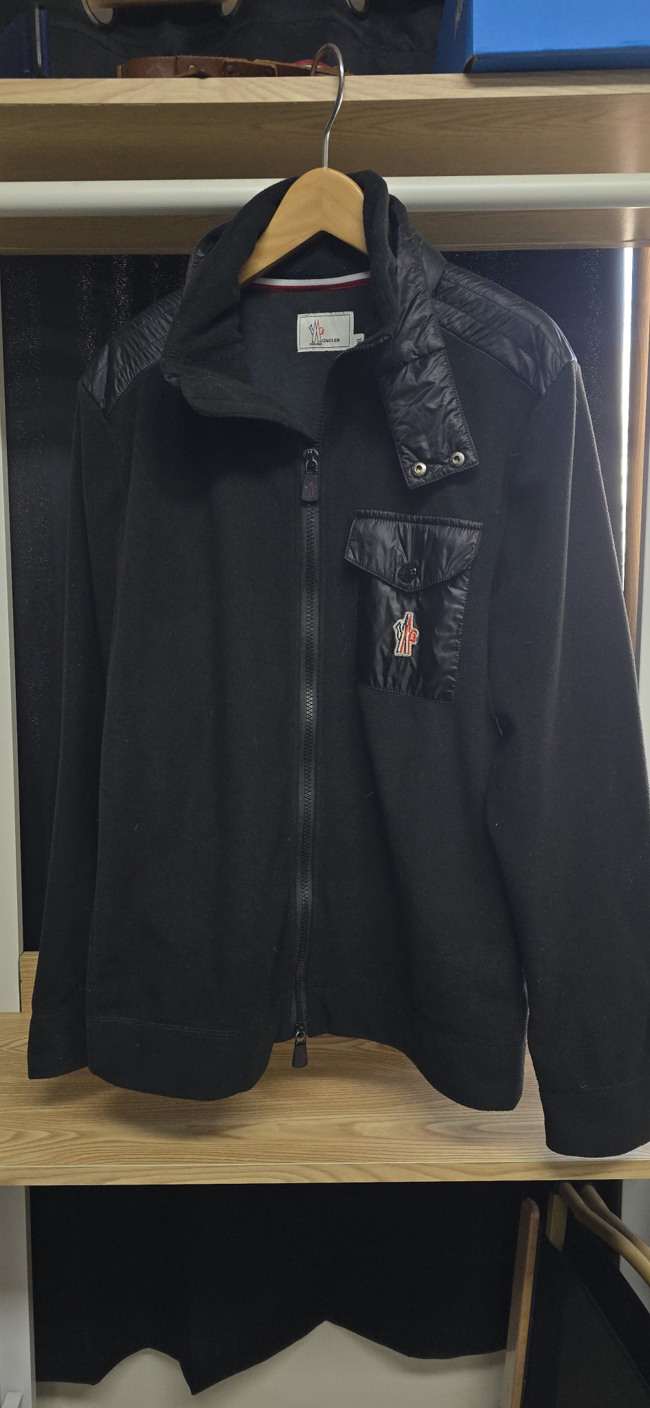 몽클레르 몽클레어 후리스 집업 져지