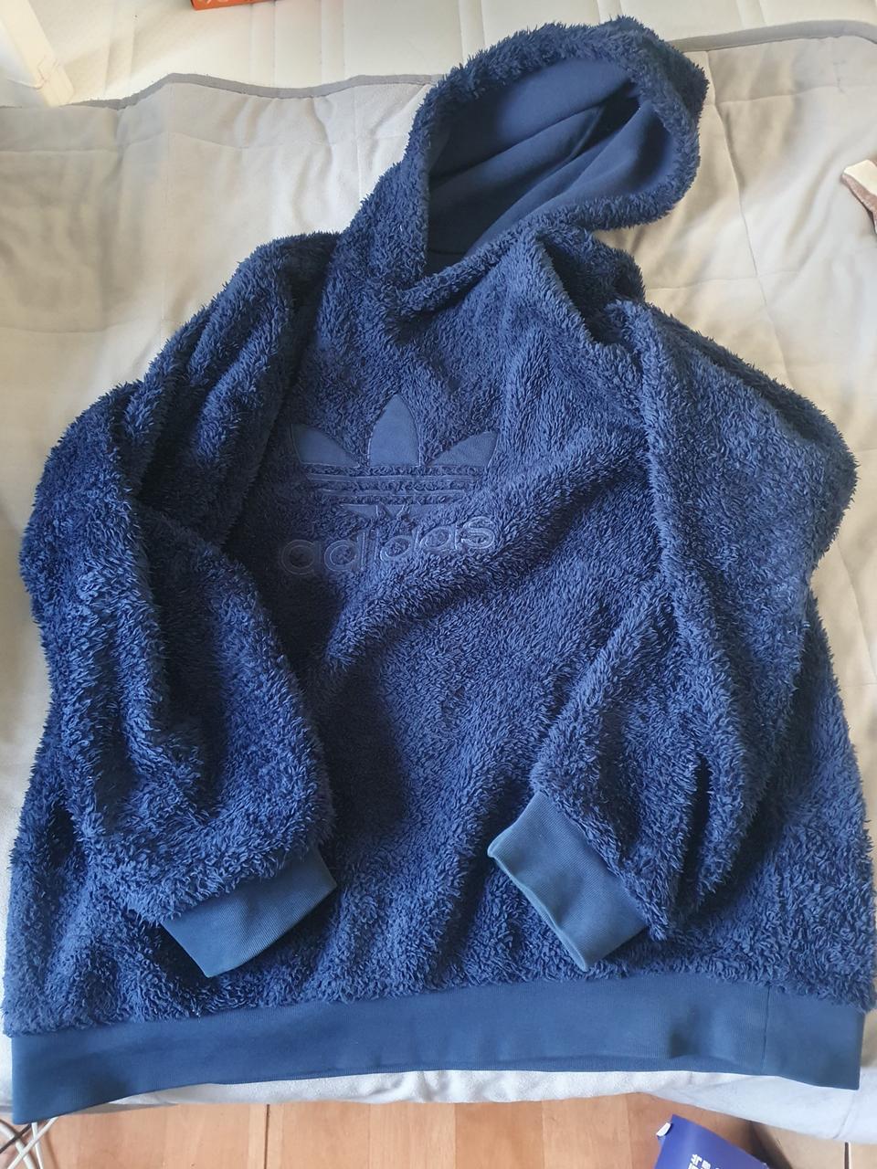 아디다스 윈터라이즈 뽀글이 후드 2xl