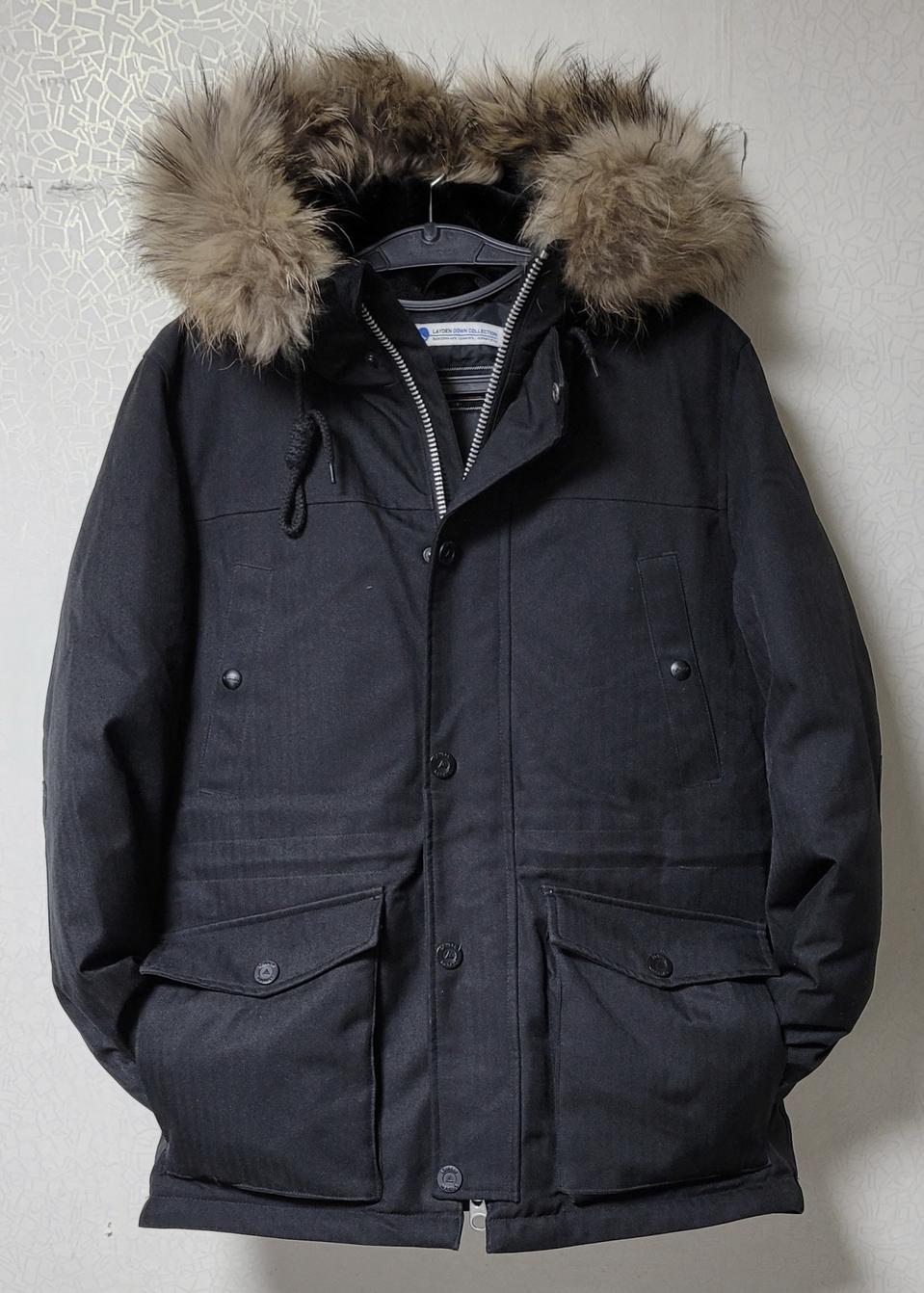 레이든 LAYDEN 덕다운 야상패딩 헤비다운 남성용 M(95)