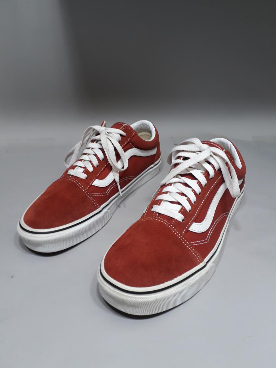 반스 올드스쿨 코어클래식 레이싱레드 트루화이트 데일리270