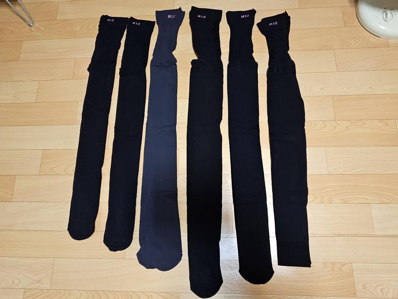 미즈라인 스타킹 9개 일괄처분합니다