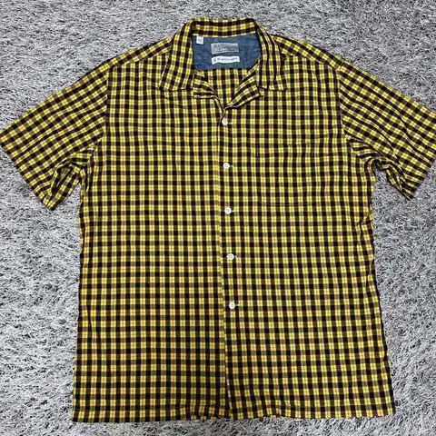 샌프란시스코마켓) 체크 반팔 셔츠