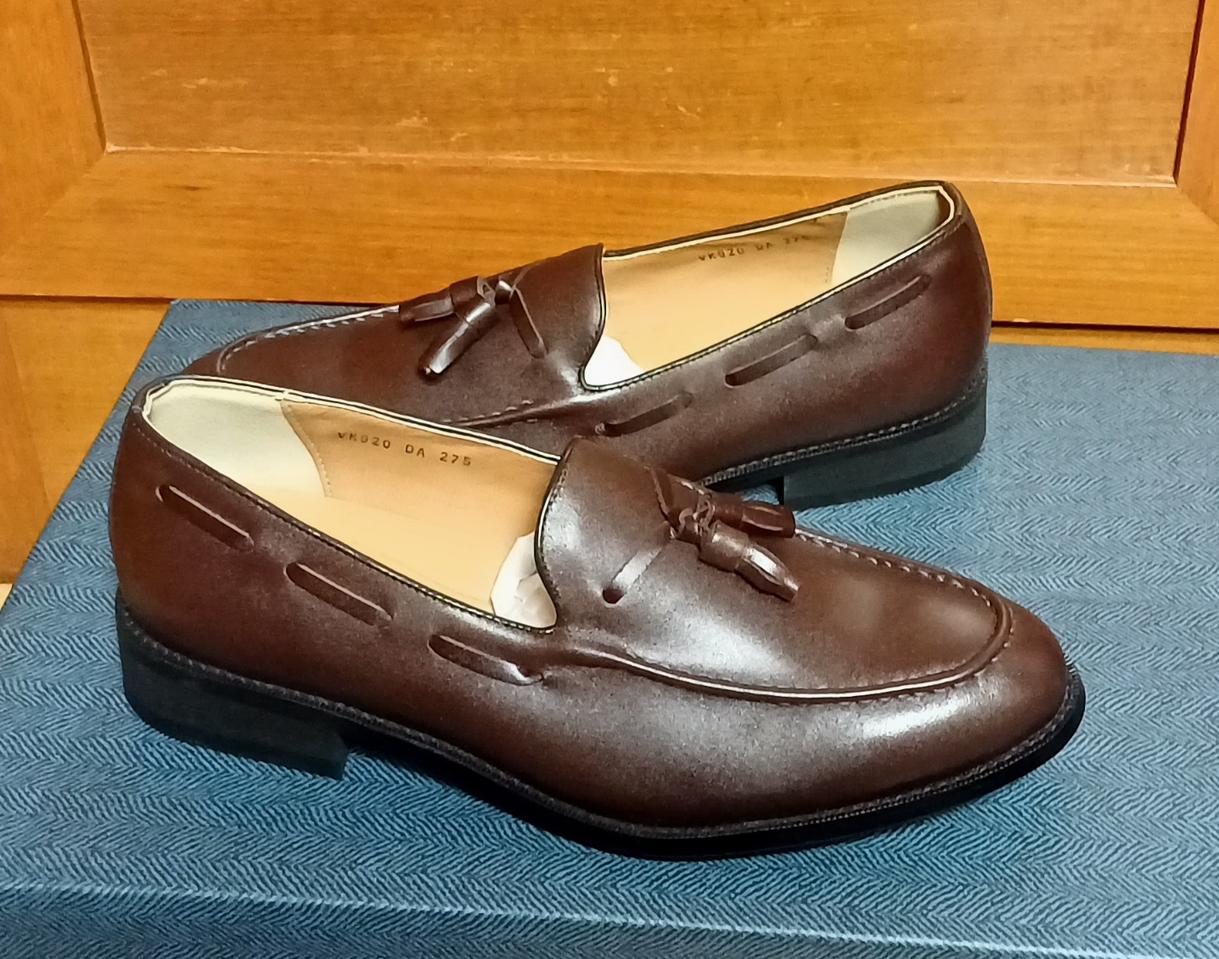 몽삭 천연가죽 275 국산 구두 로퍼 새상품